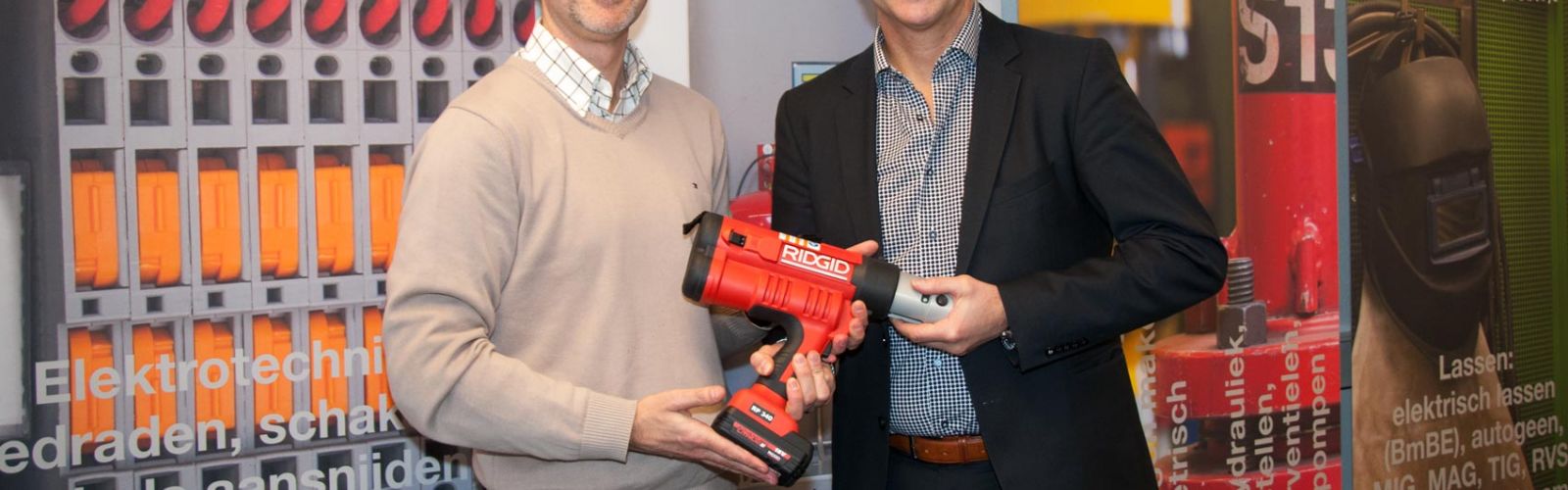 Ridgid RP 340 Press Tool voor Vakwijs Schiedam